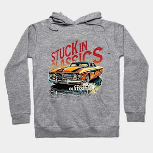 Stuck in classic car Hoodie